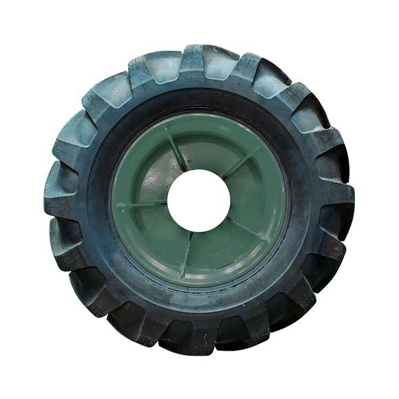 Photo of a tractor tire